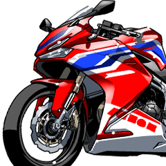 [LINEスタンプ] 250ccスポーツバイク〜日常の会話