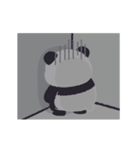 【関西弁】もふもふパンダンミニ（個別スタンプ：22）