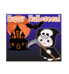 ベビーにゃんこのハロウィン♪（個別スタンプ：1）