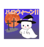 ベビーにゃんこのハロウィン♪（個別スタンプ：3）