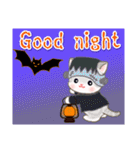 ベビーにゃんこのハロウィン♪（個別スタンプ：13）