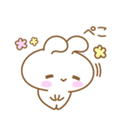 あざとめウサピ【今日も明日もだいすき】（個別スタンプ：5）