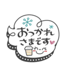 大人女子♥丁寧・気遣い（個別スタンプ：5）