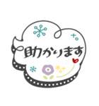 大人女子♥丁寧・気遣い（個別スタンプ：18）
