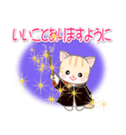 魔法使いにゃんこ♪優しい魔法（個別スタンプ：1）