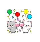 飛び出す！大人かわいい誕生日＆おめでとう（個別スタンプ：21）