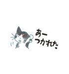 猫たちのヨコナガスタンプ（個別スタンプ：22）