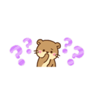 コツメカワウソ♡省スペース [敬語]（個別スタンプ：34）