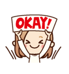 LINE×大人女子の日常【公認コラボ】（個別スタンプ：3）