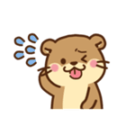 コツメカワウソ♡シンプル 基本（個別スタンプ：28）