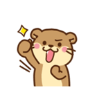 コツメカワウソ♡シンプル 基本（個別スタンプ：30）