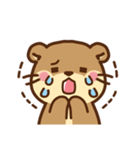 コツメカワウソ♡シンプル 基本（個別スタンプ：34）