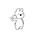 すこぶる動くちびウサギ【敬語2】（個別スタンプ：18）