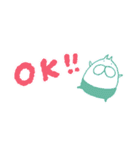 ねこまめタイツの小さなスタンプ（個別スタンプ：1）