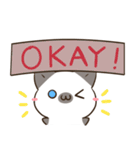 シャムねこ まろんさん（個別スタンプ：3）