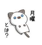 シャムねこ まろんさん（個別スタンプ：7）