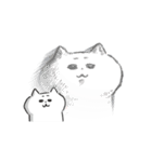 動く猫！ぺけとまゆげ5 【愉快な日常】（個別スタンプ：5）