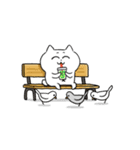 動く猫！ぺけとまゆげ5 【愉快な日常】（個別スタンプ：17）
