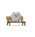 動く猫！ぺけとまゆげ5 【愉快な日常】（個別スタンプ：19）