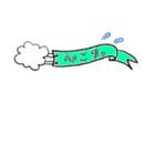幸せ小鳥の手描き文字♡省スペース（個別スタンプ：31）