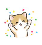 ねこにゃんこのスタンプ★LINEスタンプの日（個別スタンプ：5）