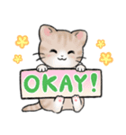 ねこにゃんこのスタンプ★LINEスタンプの日（個別スタンプ：17）