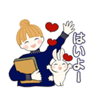 キュートなお団子ちゃん 7 ☆ ほっこり秋冬（個別スタンプ：7）