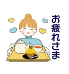 キュートなお団子ちゃん 7 ☆ ほっこり秋冬（個別スタンプ：13）