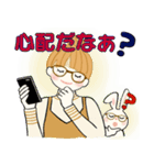 キュートなお団子ちゃん 7 ☆ ほっこり秋冬（個別スタンプ：18）