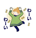 キュートなお団子ちゃん 7 ☆ ほっこり秋冬（個別スタンプ：22）