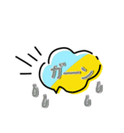 【省スペース】手描き文字＆シンプル（個別スタンプ：30）