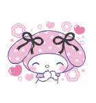 マイメロディ まだまだ好きがとまらない！（個別スタンプ：28）