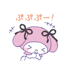 マイメロディ まだまだ好きがとまらない！（個別スタンプ：34）