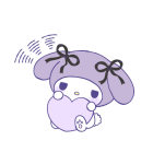マイメロディ まだまだ好きがとまらない！（個別スタンプ：35）