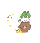 *雑貨風*ゆるカワBROWN ＆ FRIENDS②（個別スタンプ：13）