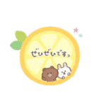 *雑貨風*ゆるカワBROWN ＆ FRIENDS②（個別スタンプ：22）