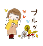 普通に大人女子 秋から冬の到来(秋〜冬編)（個別スタンプ：33）