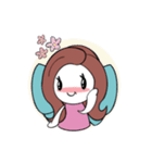 かわいいプシューケー LINEスタンプ Hyekyung Yu