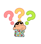 クレヨンしんちゃん デカ文字スタンプ（個別スタンプ：31）