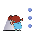 クレヨンしんちゃん デカ文字スタンプ（個別スタンプ：36）