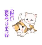 ちびマンチカンの冬（個別スタンプ：24）