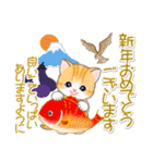 ちびマンチカンの冬（個別スタンプ：38）