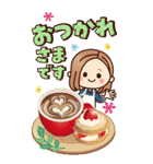 BIG【年中お祝い/年末年始】大人女子の日常（個別スタンプ：34）