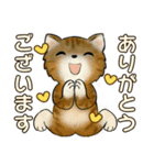 可愛い猫さん達の日常スタンプ ♡ 秋冬編（個別スタンプ：10）