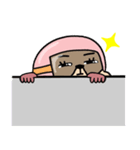 可愛い猿！スノーボード。（個別スタンプ：23）