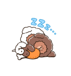 PUPPY BROWN（個別スタンプ：18）