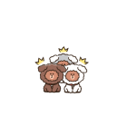 PUPPY BROWN（個別スタンプ：24）
