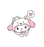 サンリオキャラクターズ（なりきりこいぬ）（個別スタンプ：2）