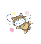 サンリオキャラクターズ（なりきりこいぬ）（個別スタンプ：7）