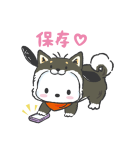 サンリオキャラクターズ（なりきりこいぬ）（個別スタンプ：16）